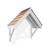 Decorative Door Canopy Kit With Style - Size & Roof Options